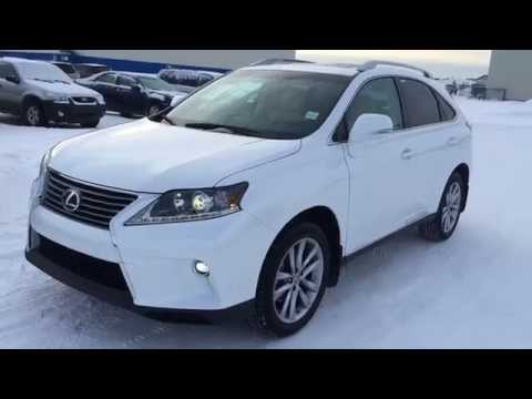 New White on Parchment 2015 Lexus RX 350 AWD Touring Package Review - West Edmonton, Alberta