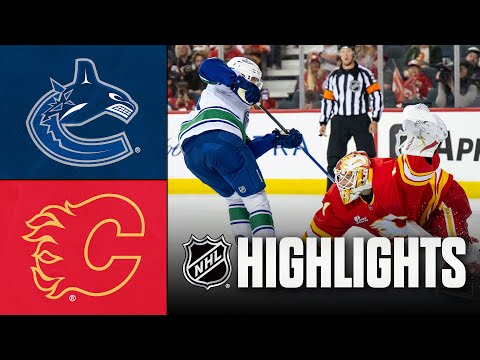 NHL Preseason Highlights | Canucks vs. Flames | October 01, 2025