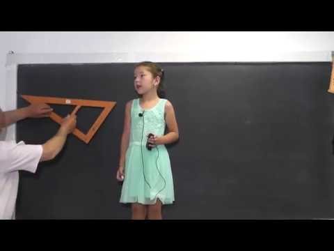 Lectia 1050 - A doua lectie facuta cu nepotica mea ANNA (6 ani) din SUA - Gradinita