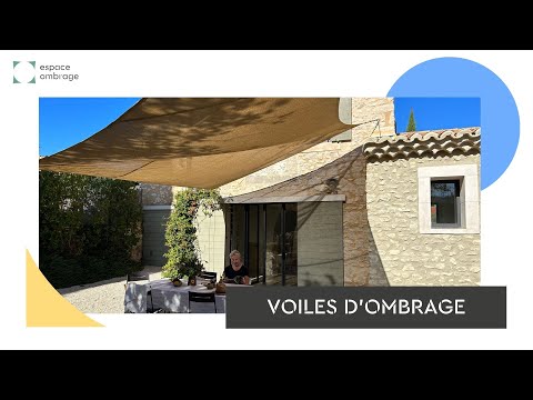 comment poser voile d'ombrage
