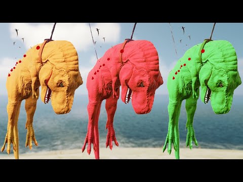 Dinosaurs Breakout Color Pack T-Rex VS Venom Carnotaurus Dinosaurs Fighting Jurassic World Evolution