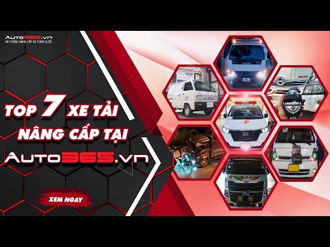 Top 7 xe tải nâng cấp đèn tại Auto365
