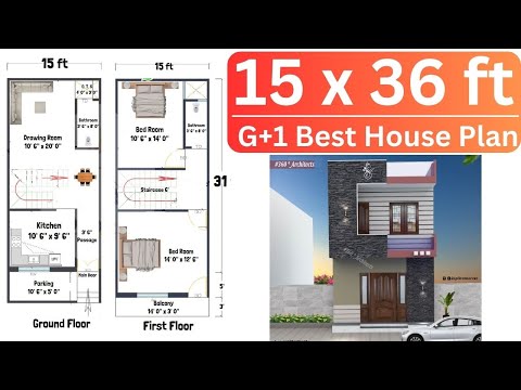 15x30 House Design 15x30 House Plan 15x30 ghar ka naksha 15x30 house plan 3d 3D house Plans