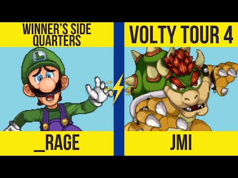 _Rage (Luigi) vs. JMi (Bowser) - Winner's Quarters - Volty Tour 4