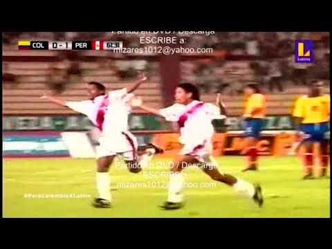 Colombia 0 Peru 1 en Barranquilla 1997 Partido Completo en DVD Descarga