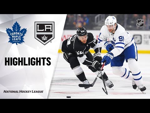 NHL Highlights | Maple Leafs @ Kings 03/05/20