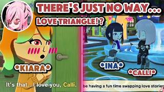 Kiara Loves Calli, but Calli Loves Ina... | Hololive | Tomodachi Life