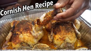 Tasty Cornish Hen Recipe | Oven Roasted Cornish Hen | Southern Smoke Boss
