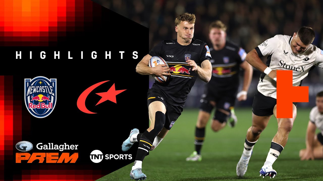 OWEN FARRELL RETURNS! 🔥 | Newcastle Red Bulls vs Saracens | Gallagher PREM Rugby Highlights
