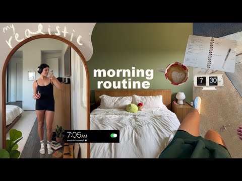 a week of my morning routines 2025 | healthy habits, a.m. workouts & being productive