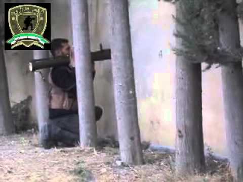 استهداف عربة شيلكا لقوات النظام قرب طريق مطار دمشق الدولي في محيط بلدة شبعا في ريف دمشق بواسطة صاروخ لاو من قبل كتيبة مغاوير الغوطة