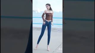 #모델페이스 #레깅스코디 #여름코디룩 #레깅스 #청바지코디 #청바지핏