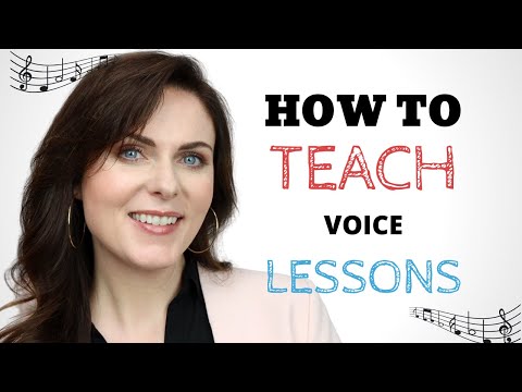 Beginner Voice Teachers Training || How to Teach Young Singers
