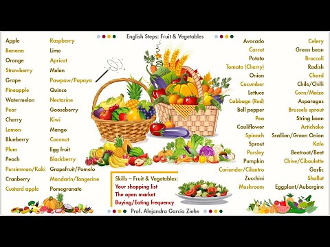 English Steps: Fruit & Vegetables (Intro)