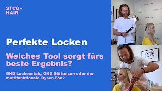 Was braucht ihr für perfekte Locken? Unser Produkttest mit Lockenstab, Dyson Fön und Glätteisen