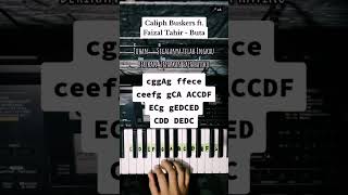 Tutorial 454 | Caliph Buskers ft. Faizal Tahir - Buta. 🎹 #pianotutorial #caliphbuskers #faizaltahir