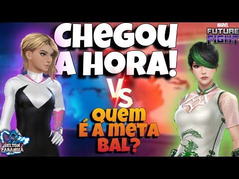 SPIDER GWEN T4 vs CARAPAÇA SOMBRIA T4 NA BAL - MARVEL FUTURE FIGHT
