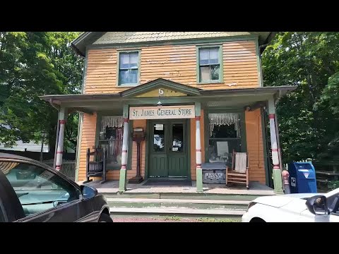 Behind the Counter at the St. James General Store