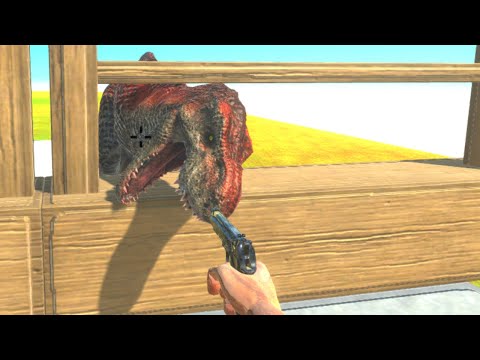 Powerful Handgun vs Every Unit - Animal Revolt Battle Simulator | who will survive😱😱