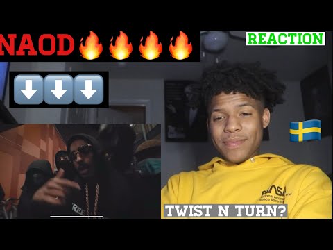 🇸🇪American Reacts To Naod - Twist N Turn - SWEDISH DRILL RAP🔥🔥😈