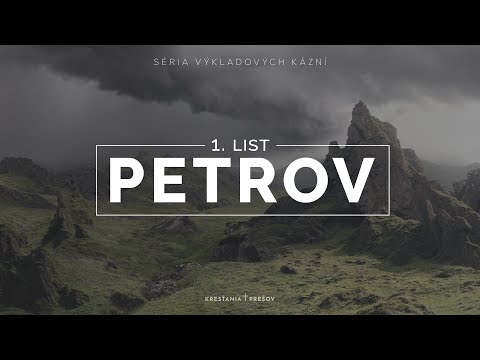 Radosť zo spásy je nevýslovná a plná slávy - 1.Petrov list 1:6-9 | Ľuboš Krukár | 20.8.2023