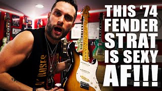 Video thumbnail for This 1974 Fender Strat Is Sexy AF!!! by The Neurotic Guitarist