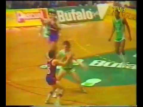 1987 Final Copa Korac (Partido de Vuelta): Limoges - FC Barcelona