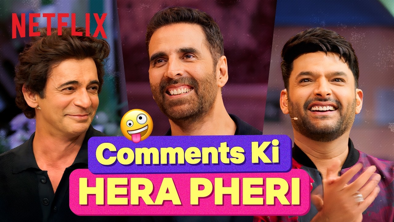 Akshay Kumar EXPOSES Comdians’ Comment Sections 🤣| The Great Indian Kapil Show | Netflix India