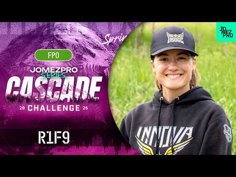 2026 Discraft Cascade Challenge | FPO R1F9 | Scoggins, Saarinen, Mertsch, Montgomery | Jomez