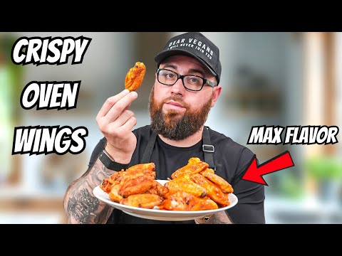 The Secret to Perfect Crispy Wings in the Oven (Crispy, Juicy, Flavorful!)