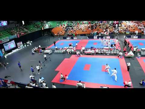 Sensei bisyabel Niño campeonato mundial skif Hungría 2023 kumite equipos