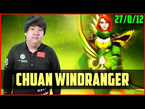 iG.Chuan Windranger 27/0/12 | DOTA 2 gameplay