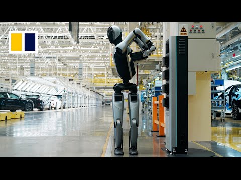 China unveils world's first humanoid robot that can change its own batteries