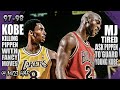 Kobe Bryant vs Michael Jordan Highlights (1998.02.01) - 51pts All! Kobe Killing Pippen!