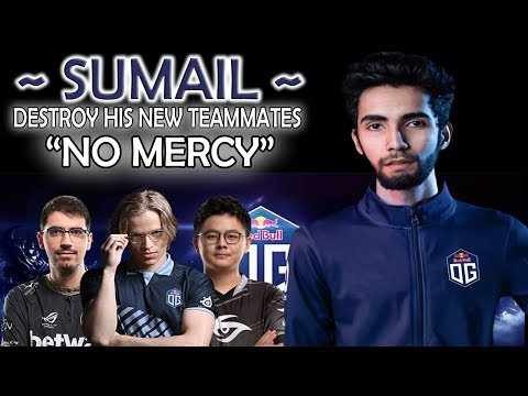 OG.SUMAIL VS. NEW TEAMMATES (TOPSON, MIDONE && SAKSA) - THE GOD IS BACK!!! + RAMPAGE!!! - DOTA 2