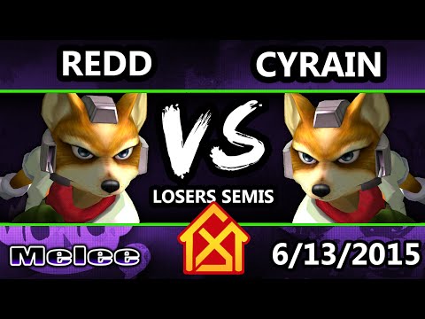 DTH - Cyrain (Fox) Vs. VGBC | Redd (Fox) SSBM Losers Semis - Smash Melee
