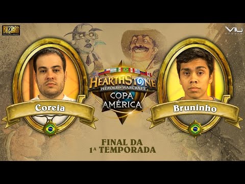 Hearthstone Copa America 2016 - Season 1 Final - Coreia x Bruninho