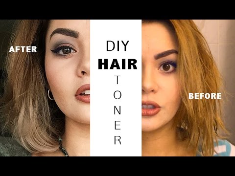 DIY Hair Toner (for Yellow Hair)