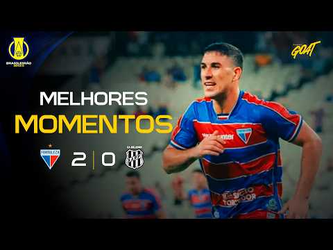 Melhores momentos de Fortaleza x Ponte Preta