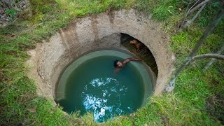 Building The Most Secret Deep Hole Underground Swimming Pool House