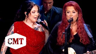 Wynonna Judd &amp; Ashley McBryde Perform “Rockin’ With the Rhythm of the Rain” | CMT