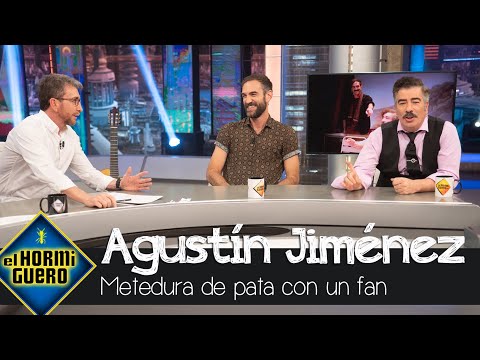 La metedura de pata de Agustín Jiménez con un fan: "Me quedé súper cortado" - El Hormiguero