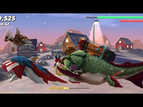 Big Momma Shark (Maxed Stats) - New Eagle Pet Team - American Eagle Super Steve & Archie Eagle Pets