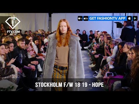 Stockholm Fall/Winter 2018-19 - Hope | FashionTV | FTV