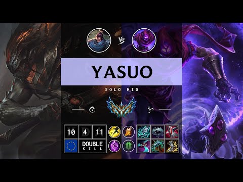 Yasuo Mid vs Malzahar - EUW Challenger Patch 14.14