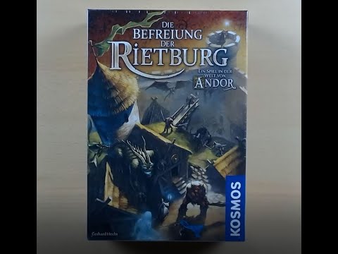 Unboxing Die Befreiung der Rietburg (Kennerspiel)