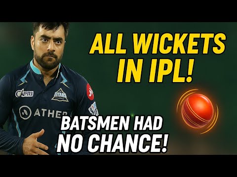 The Magic of Rashid Khan: His Most Incredible IPL Wickets