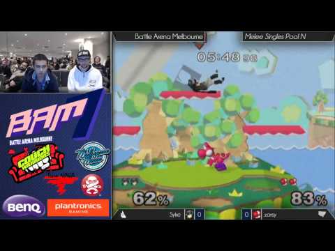 Bam 7 Melee Pools - Syke vs Zorsy