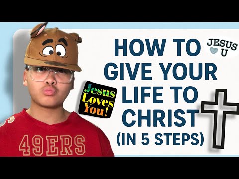 How to give your life to Christ💖✨✝️