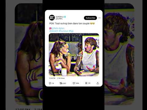 POV: Tout va trop bien dans ton couple 😂😭